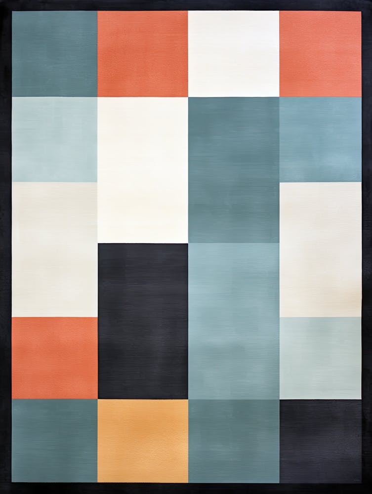 Geometric Elegance; Mid Century Modernist Shapes