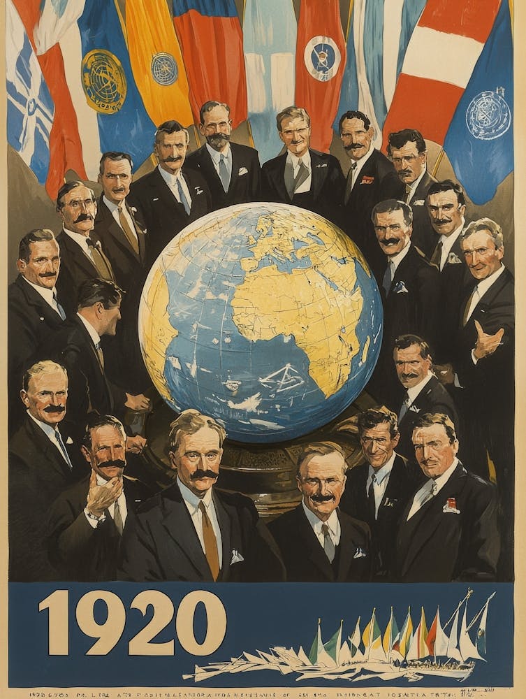 Aihrgdesign A Vintage Poster Commemorating The First Assembly 20f7d081 77fc 4e62 9aae 4b0ec2f817c8 2