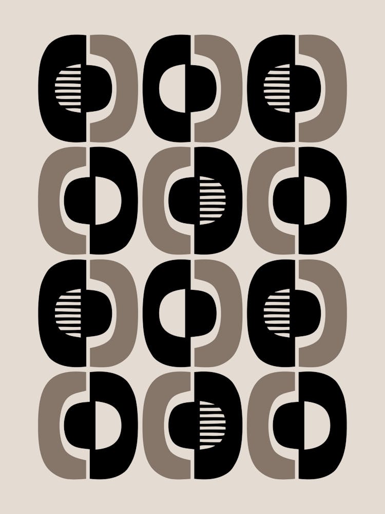 Mid Century Modern Composition