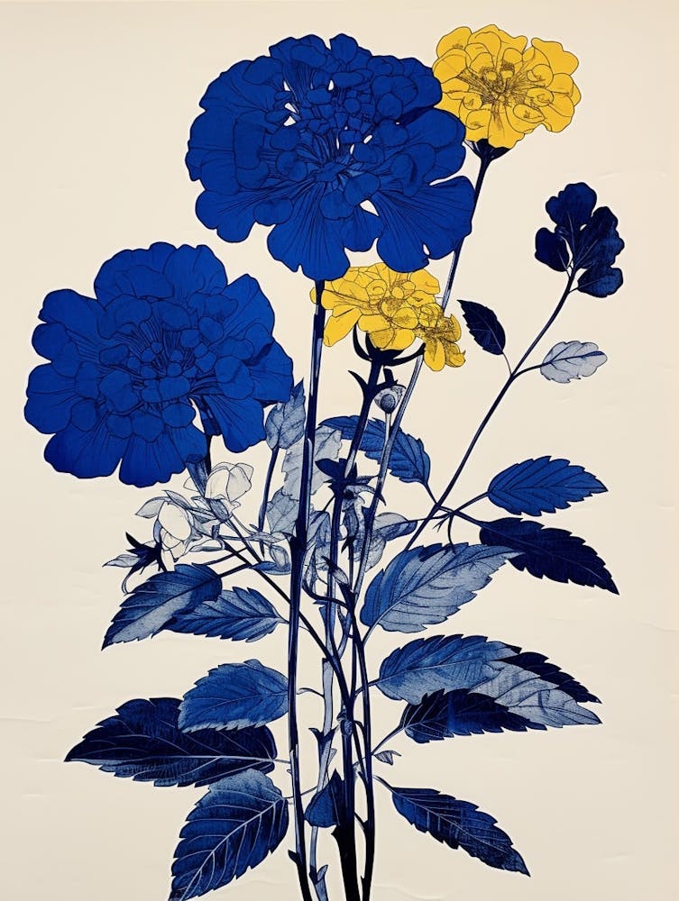 Blue Botanical Lantana 2