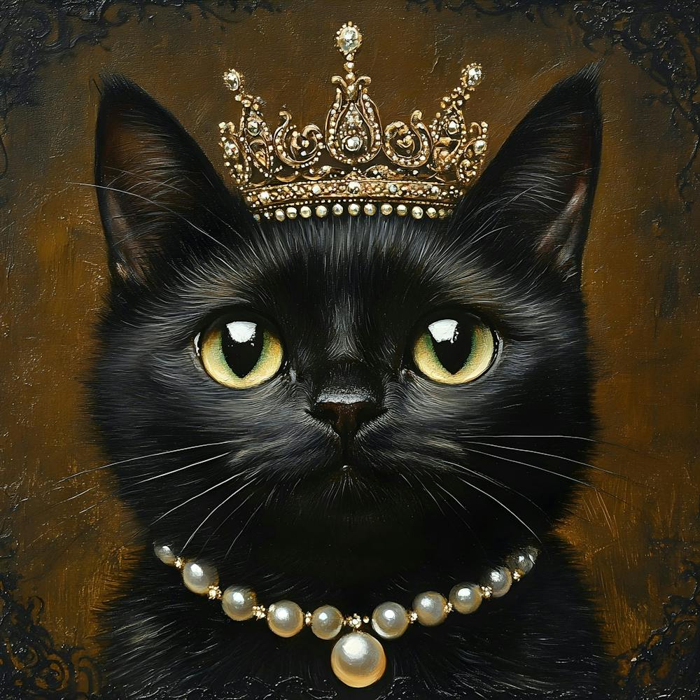 Royal Black Cat 7