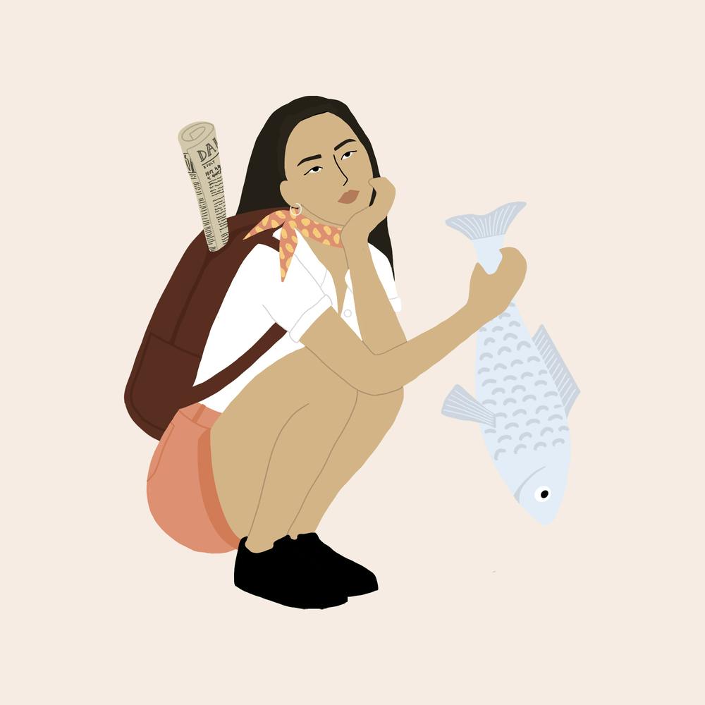 Camping Girl