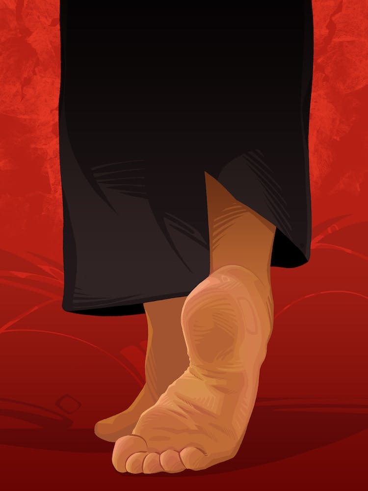 Pulp Fiction Tarantino Mia Feet I