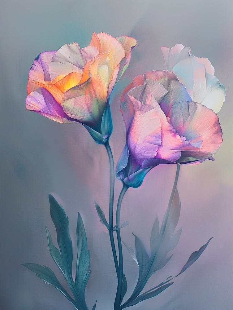 Iridescent Flower Lisianthus 1