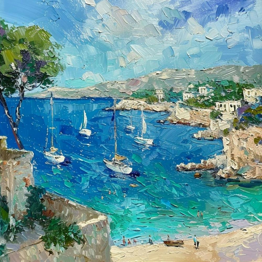 Sailboats On The Beach 2