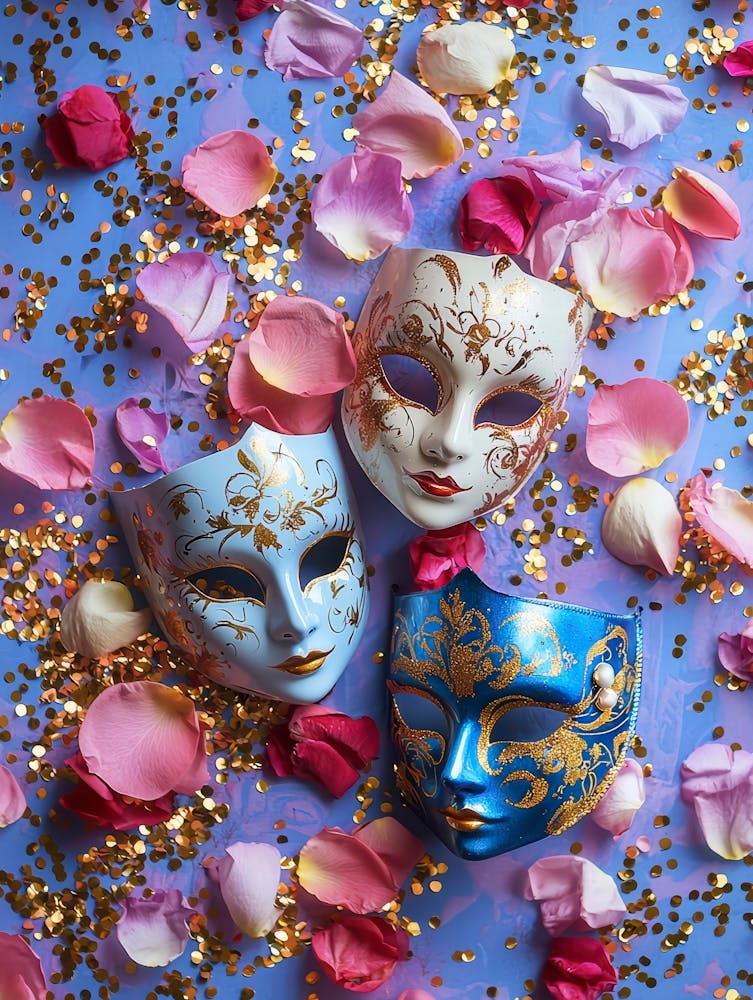 Venezianische Maske 57