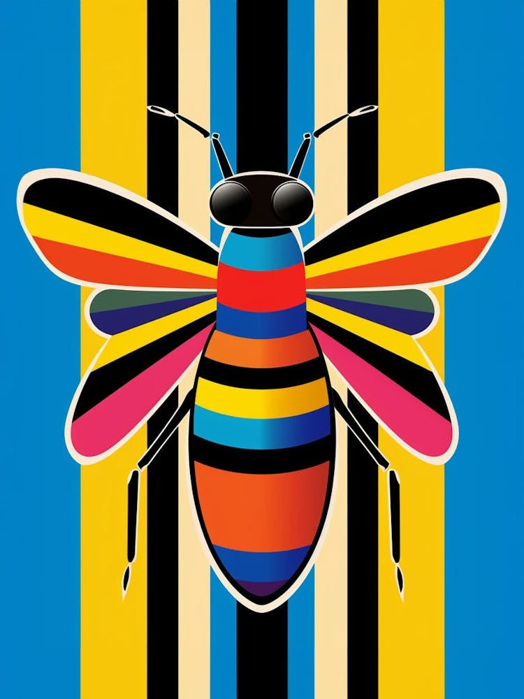 Beetle Abstract Geometric Abstract 6