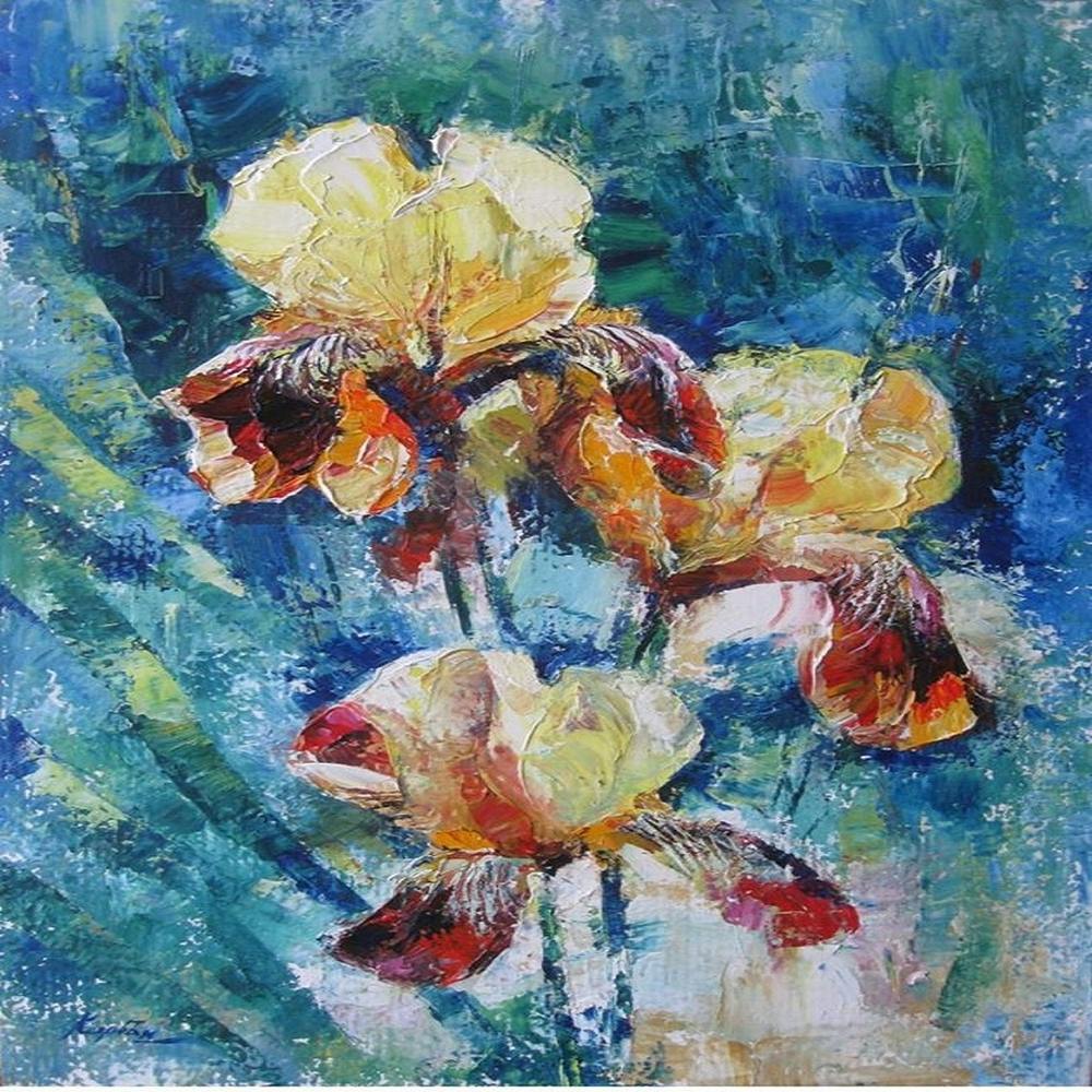 Iris Painting