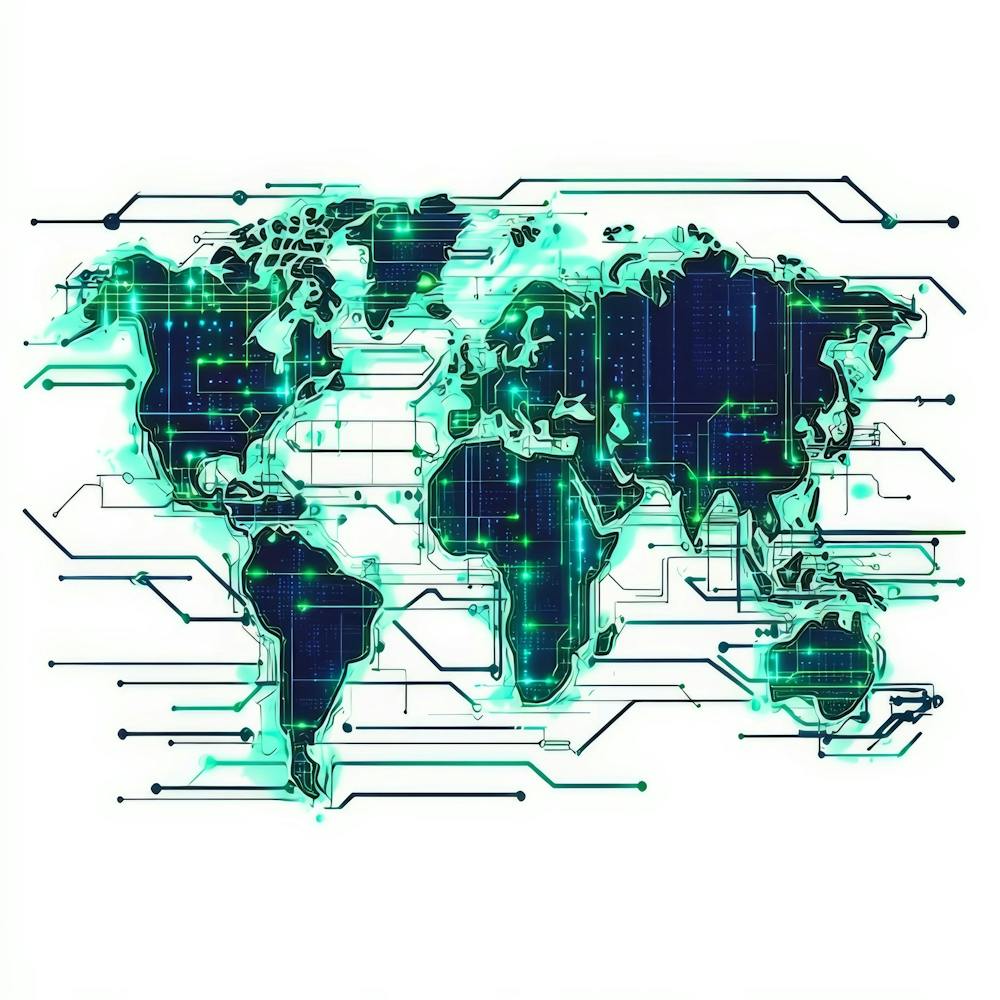 Digital World Map 2