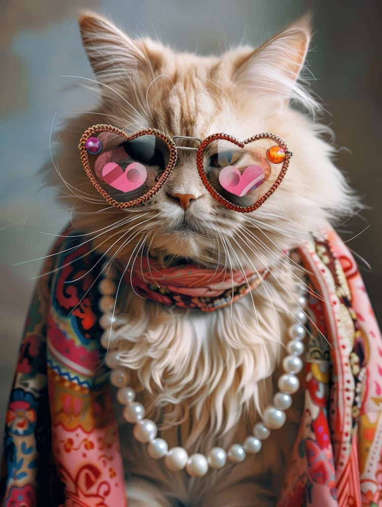 Cat In Sunglasses 9