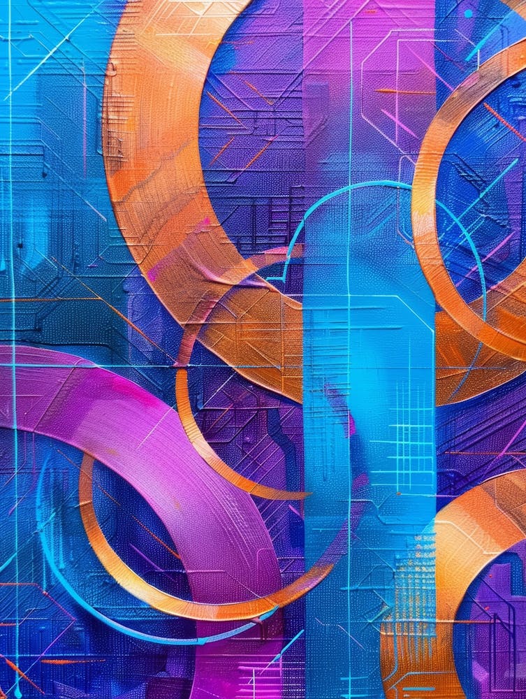 Abstract Abstract Painting 75