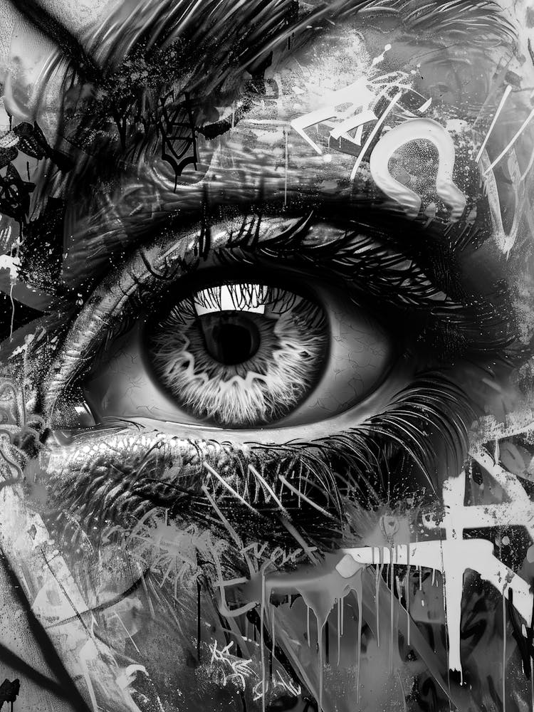 Graffiti Auge 1