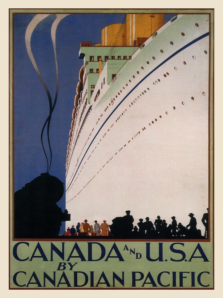 Canada et USA Par Canadian Pacific Hrb