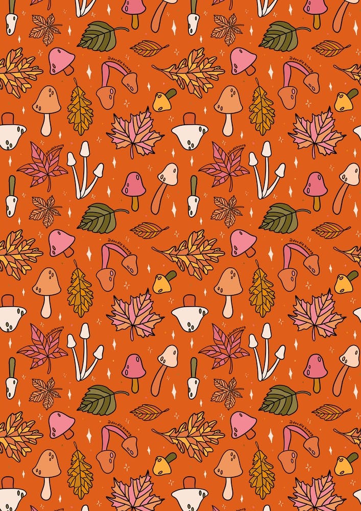 Falling Leaves Print