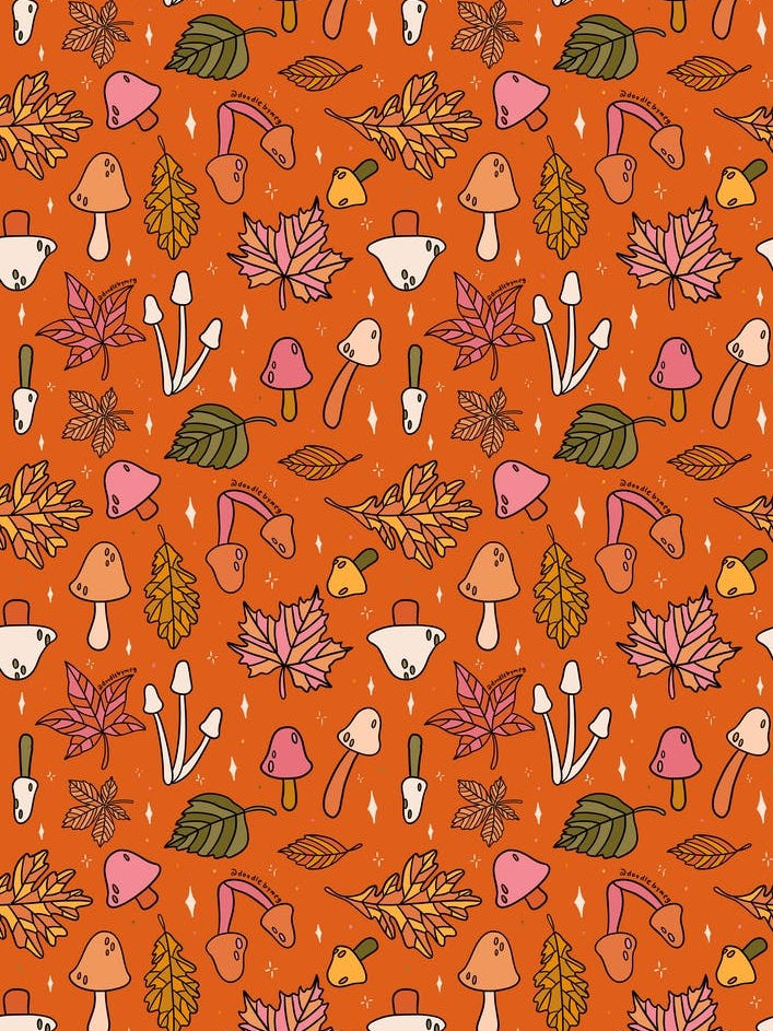 Falling Leaves Print