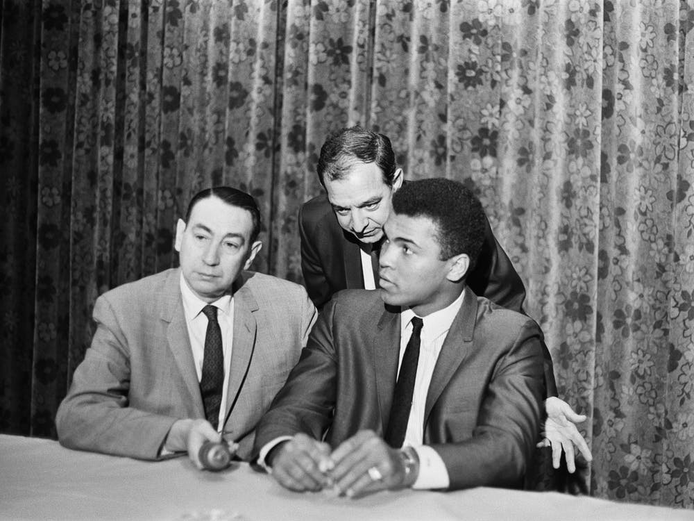 Muhammad Al In A Press Conference 1967