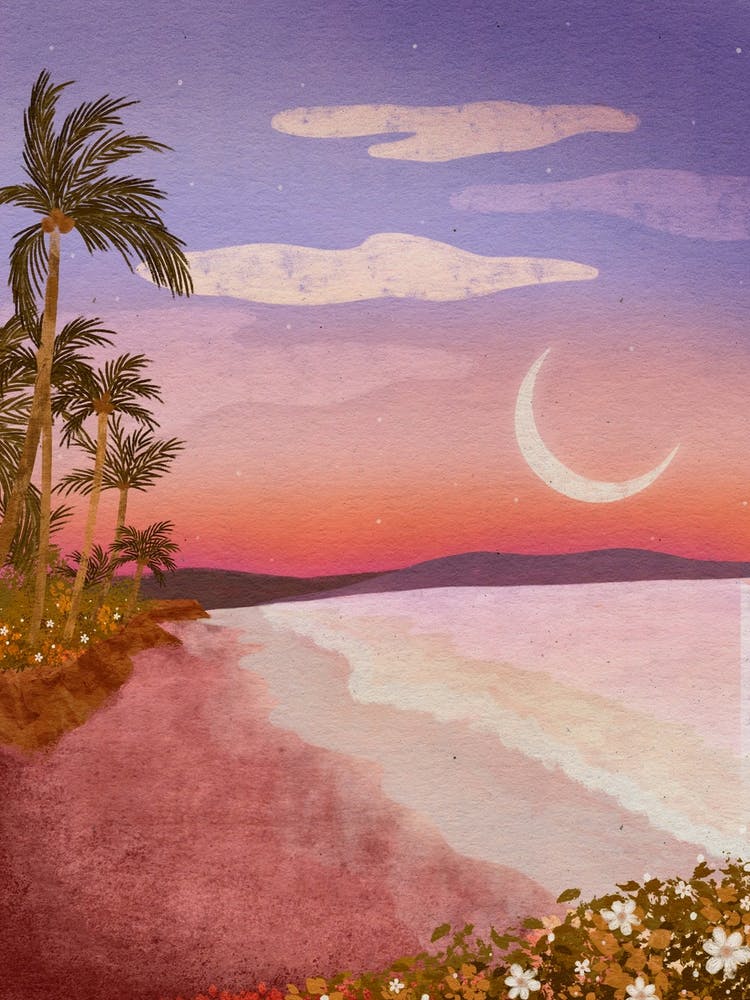 Beach Moon