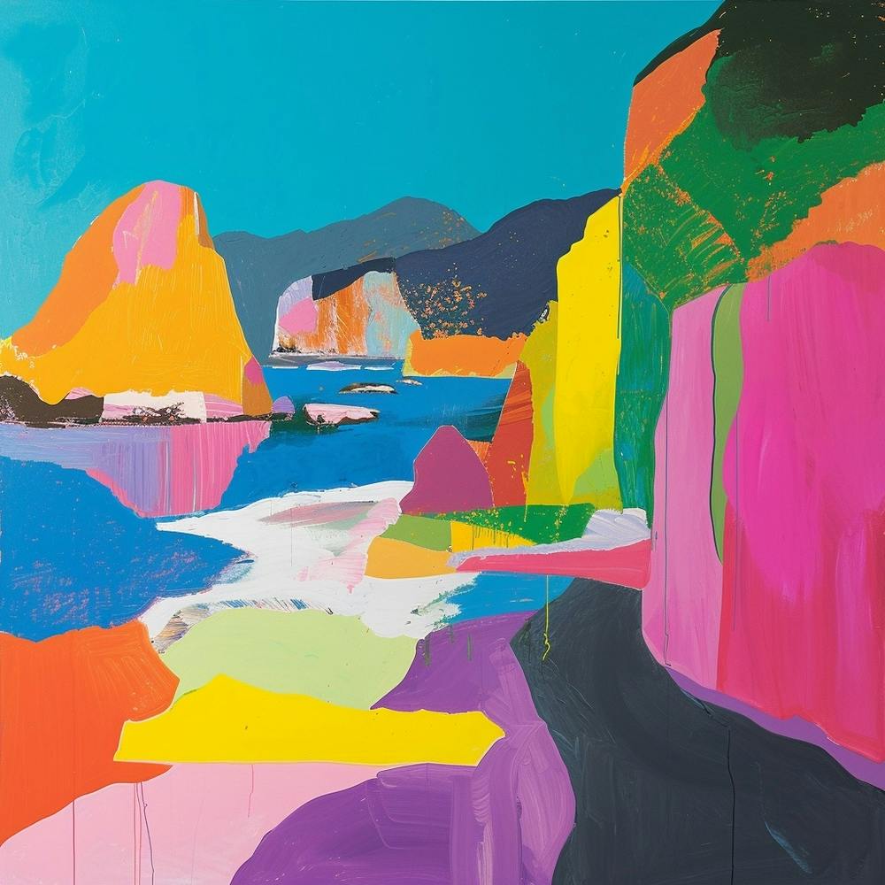 Abstract Travel Collection Hong Kong China 1