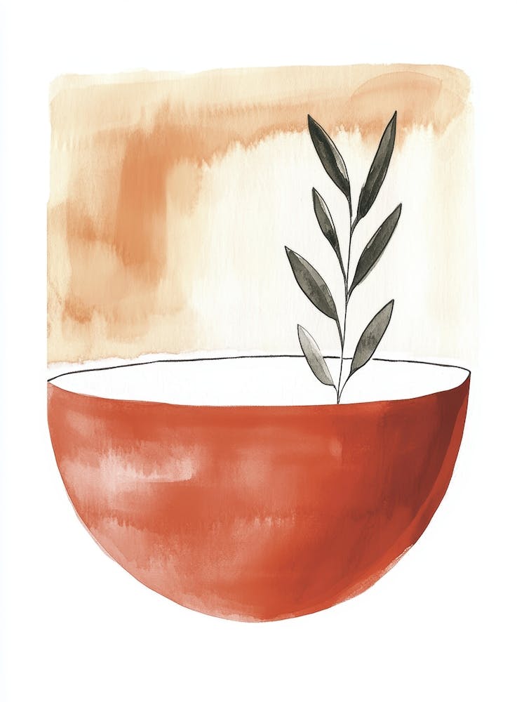 Olive Tree In A Bowl 1