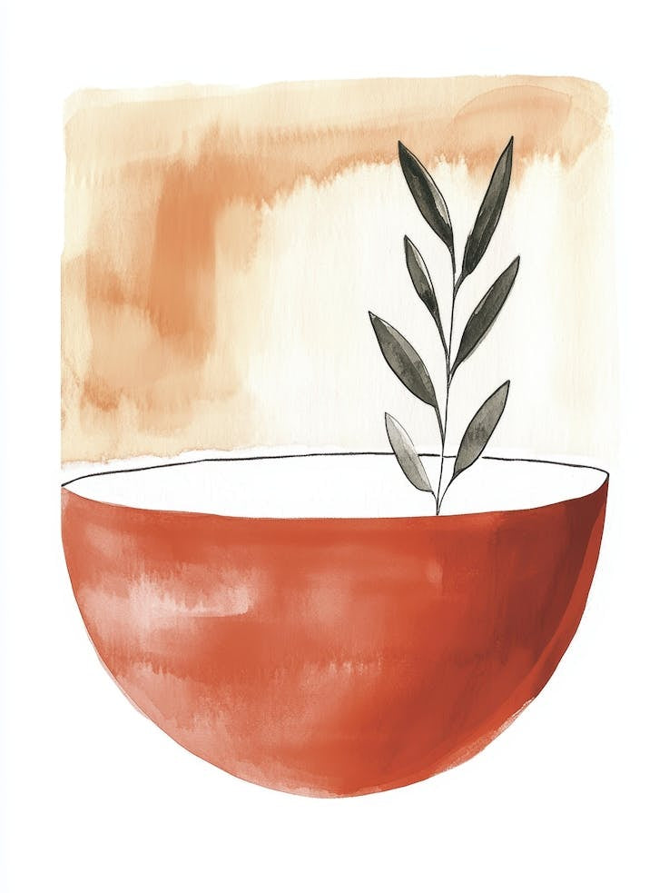 Olive Tree In A Bowl 1