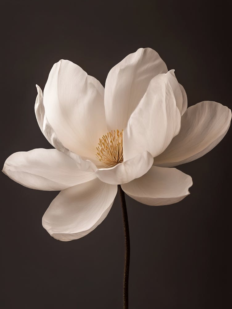 White Magnolia Flower
