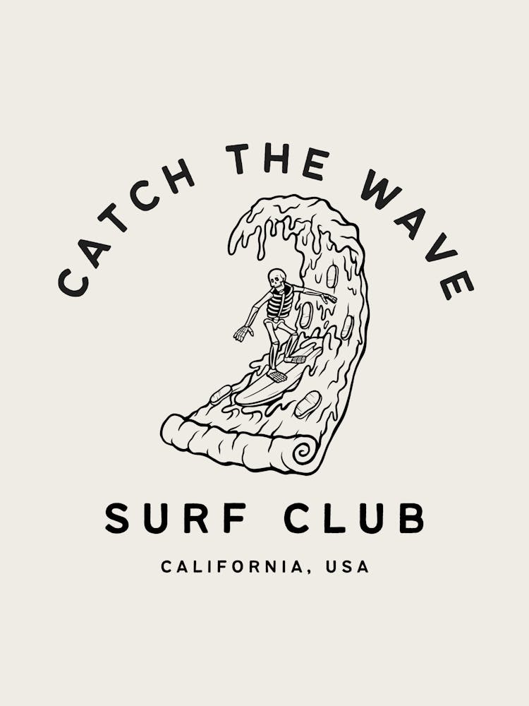 Catch The Wave | Surf Club Coastal Tropical Beachy 4