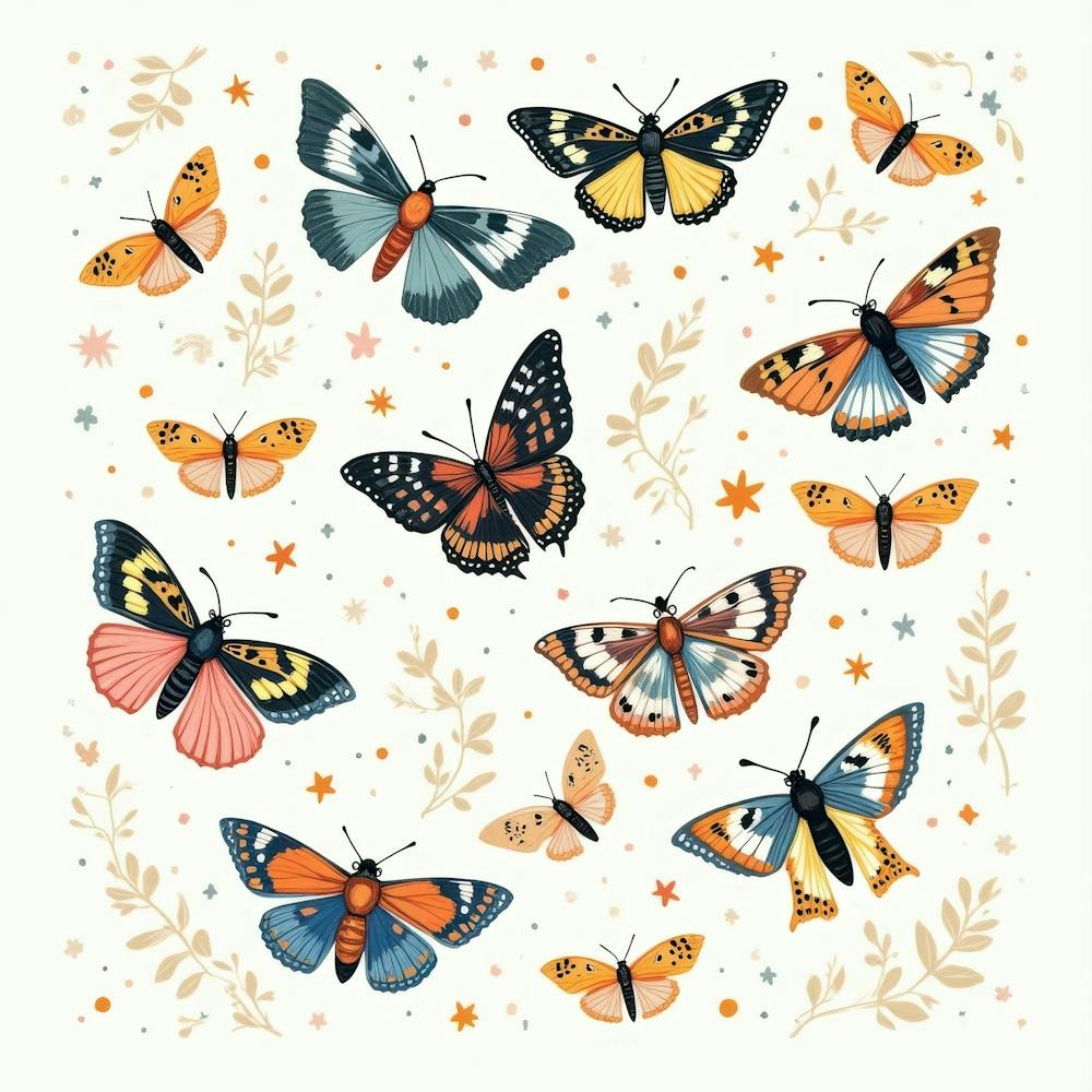 Butterflies And Stars