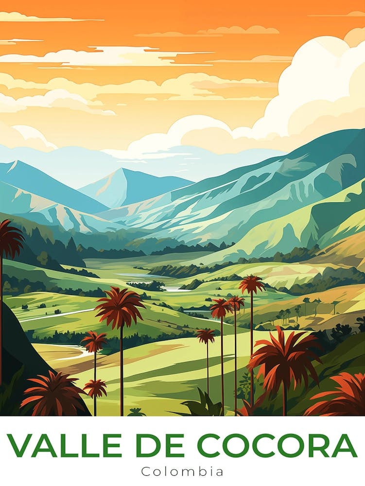 Colombia Valle De Cocora Travel