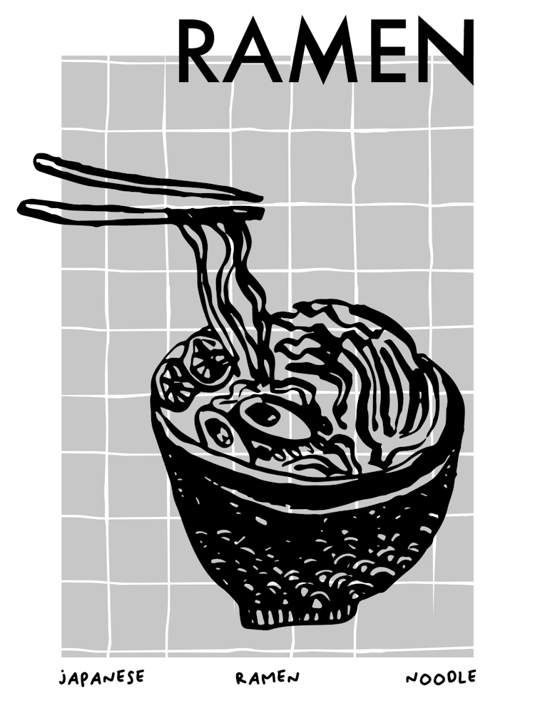 Black & White Ramen