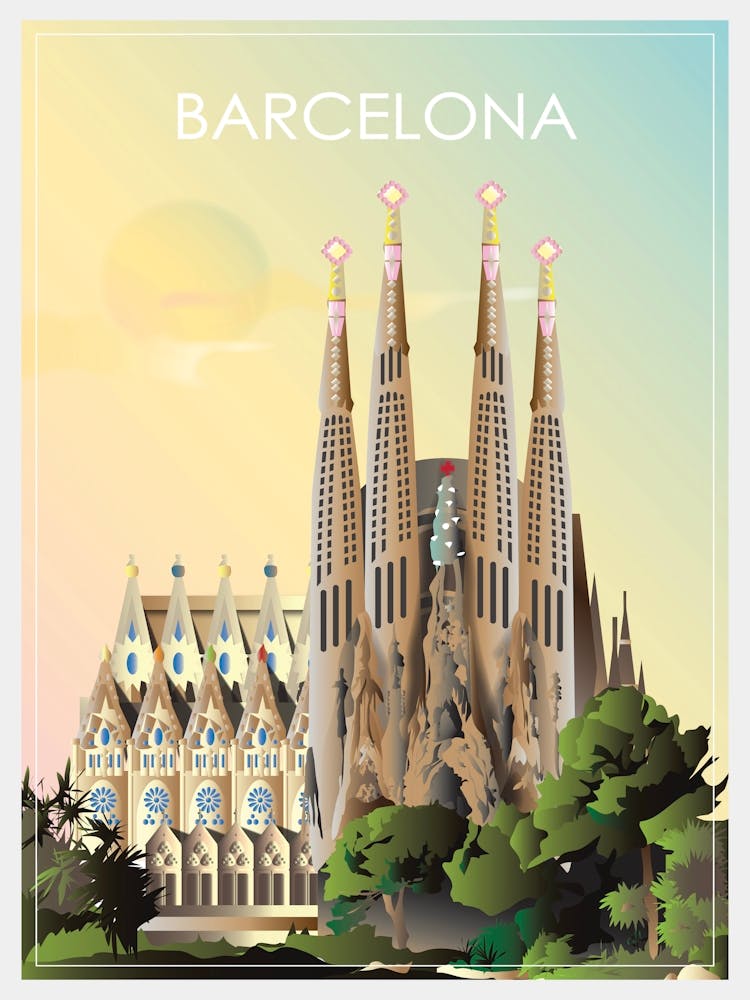 Barcelona Spain Sagrada Familia