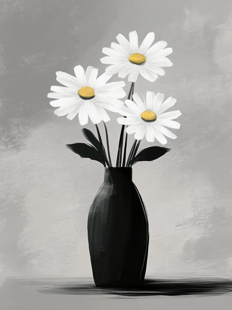 Daisies In A Vase 36