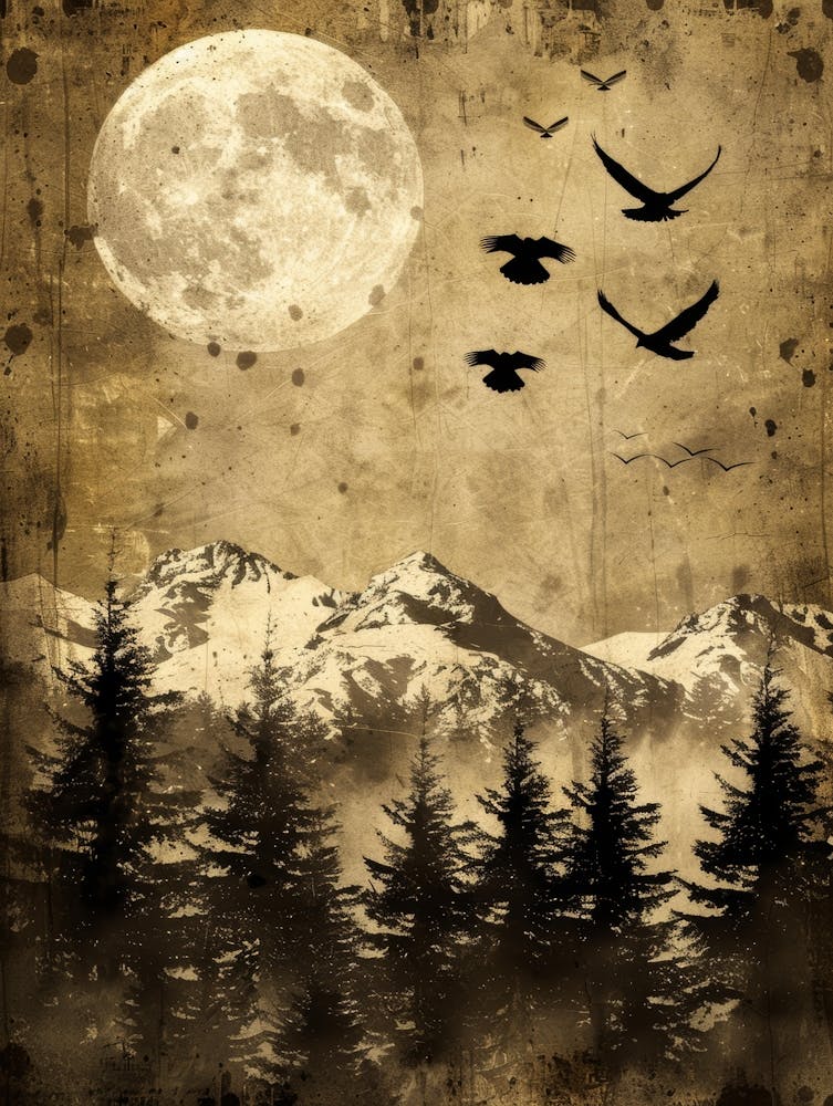 Spooky Night Sky