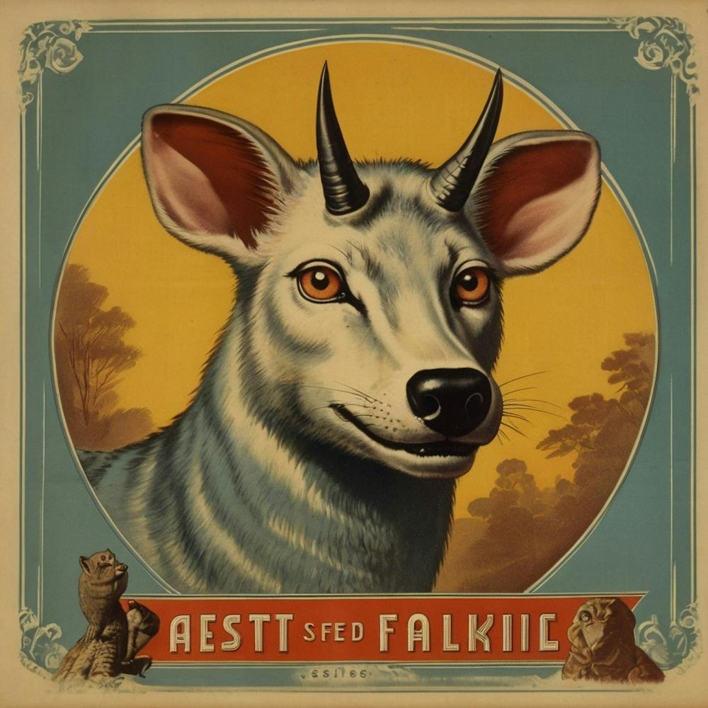 Default Default Vintage And Retro Animal Advertising Aestethic 3