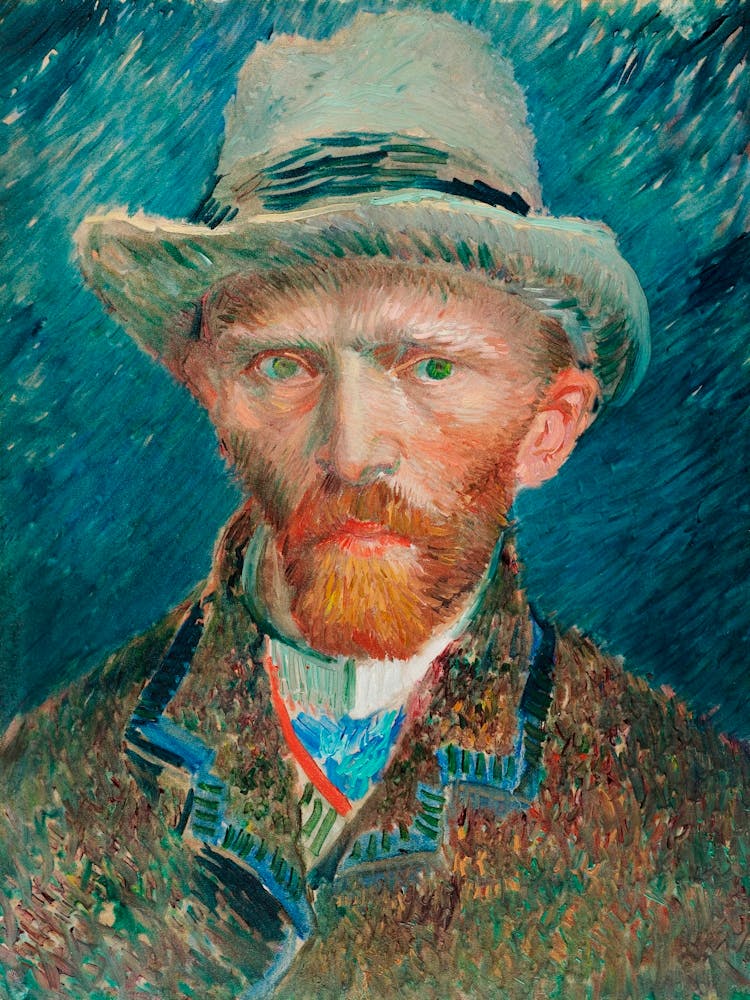 Self Portrait (1887), Vincent Van Gogh 1