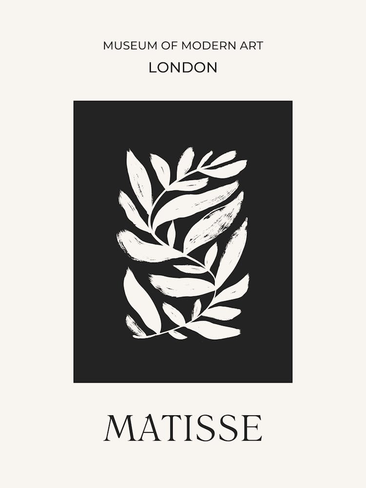 Matisse Black Cutouts