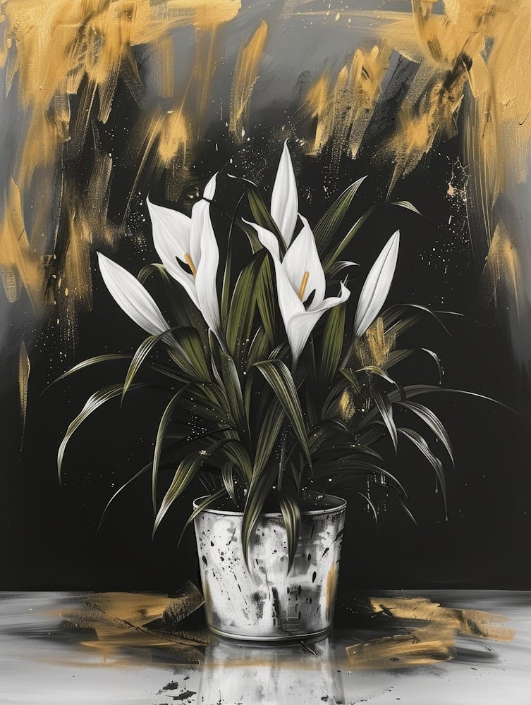 White Lilies 1