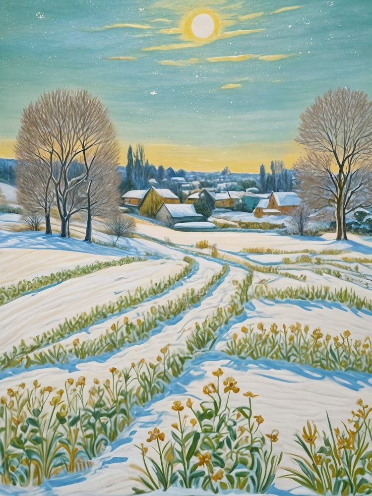 Snowy Countryside no1