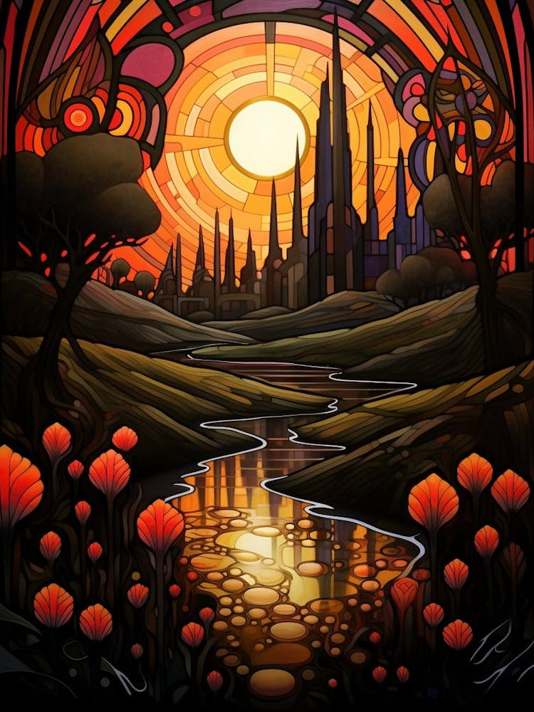 Art Deco Abstract Minimalist 5