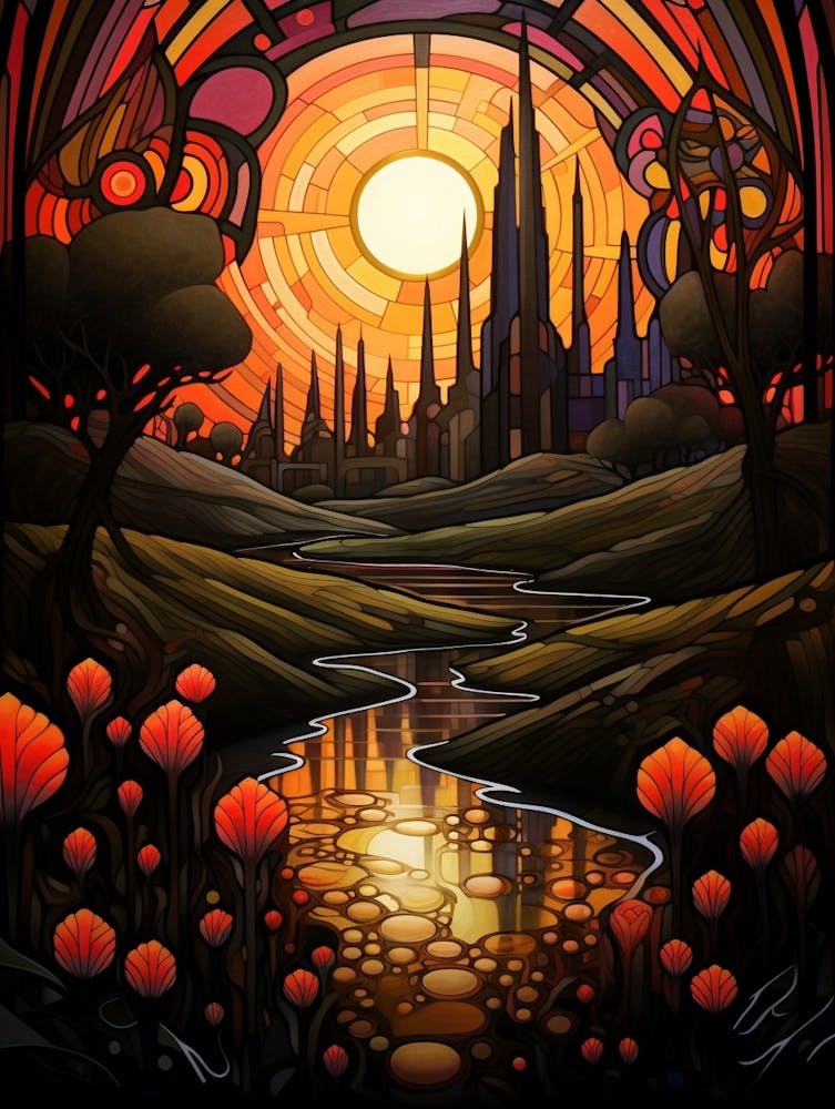 Art Deco Abstract Minimalist 5