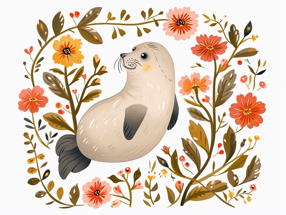 Little Floral Elephant Seal 3