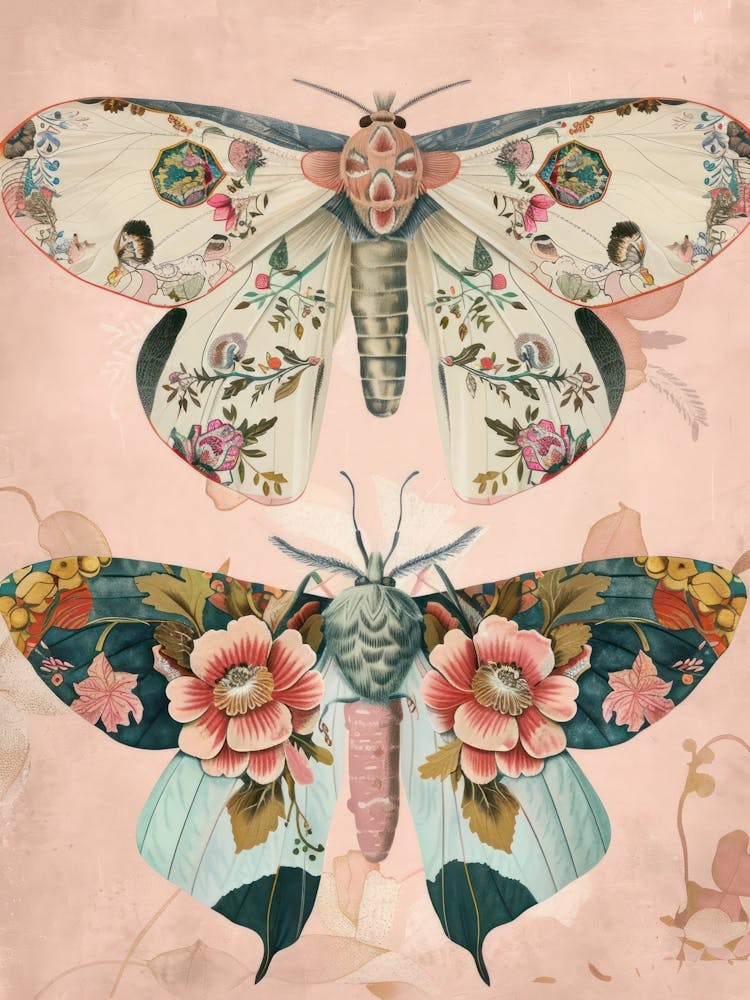 Butterfly Symphony William Morris Style 7