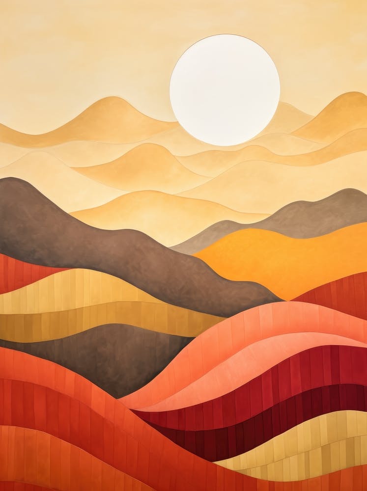 Sunset In The Mountains 14