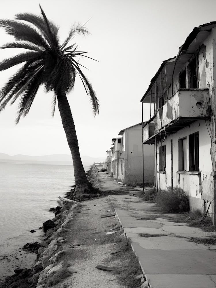 Alghero, Italy, Black And White Photography 3