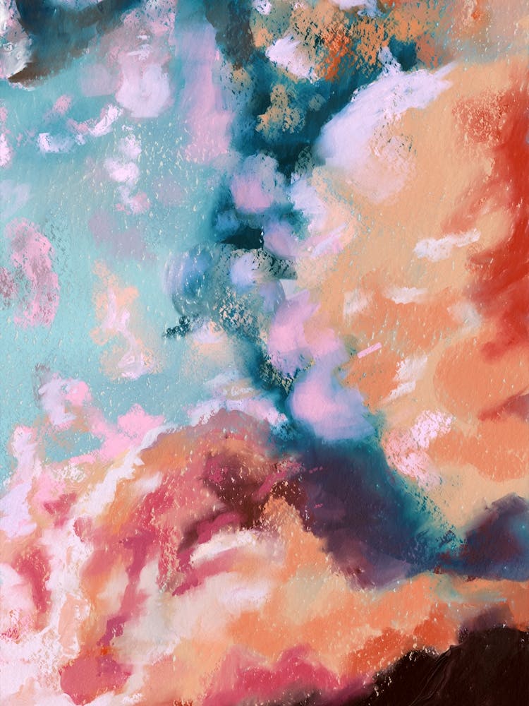 Magical Cloud Oil Painting