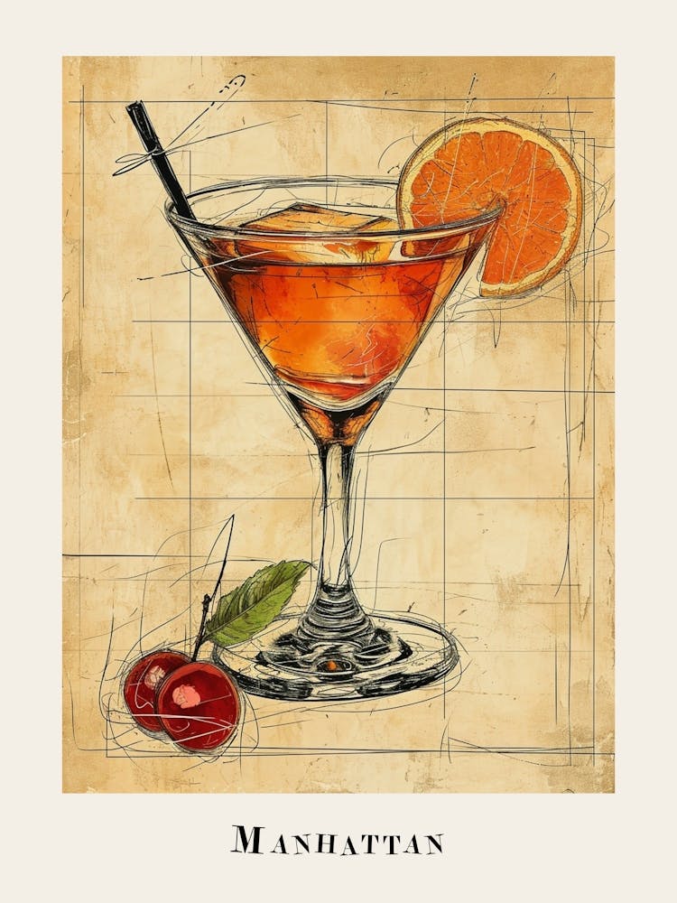 Manhattan Tile Poster 5