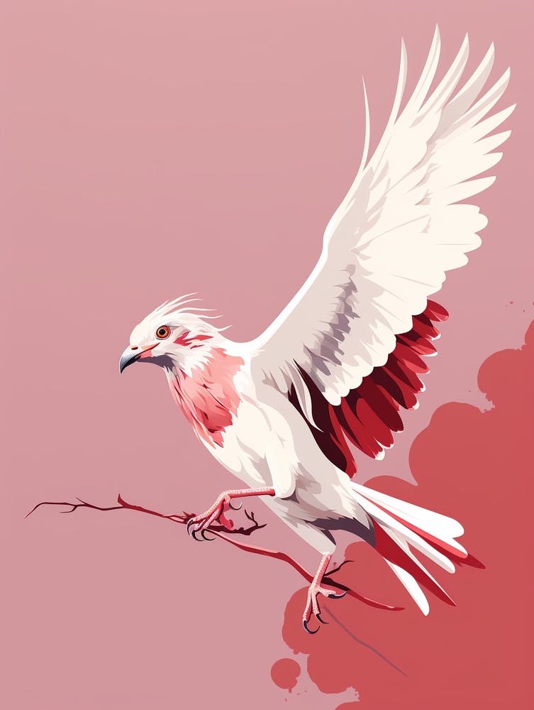 Minimalist Harrier 2 Illustration