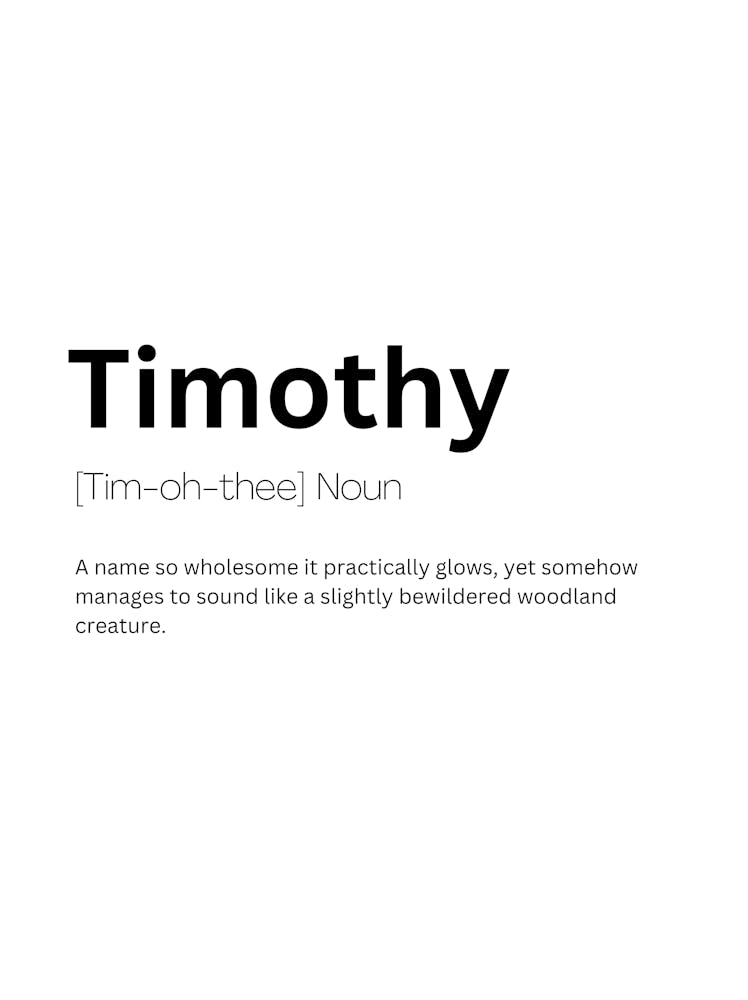 Timothy Definition Meaning