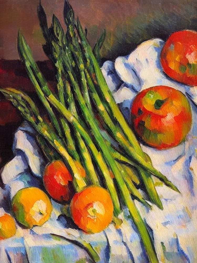 Asparagus Cezanne Style vegetable