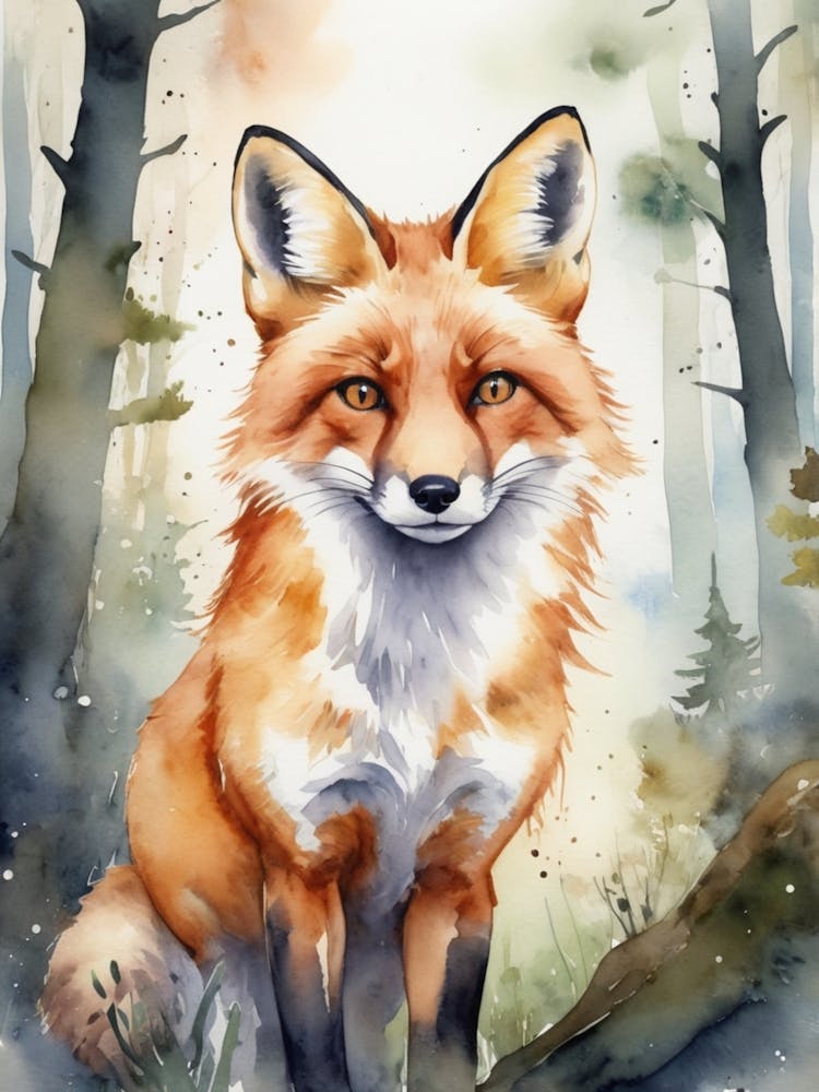 Fox In The Woods