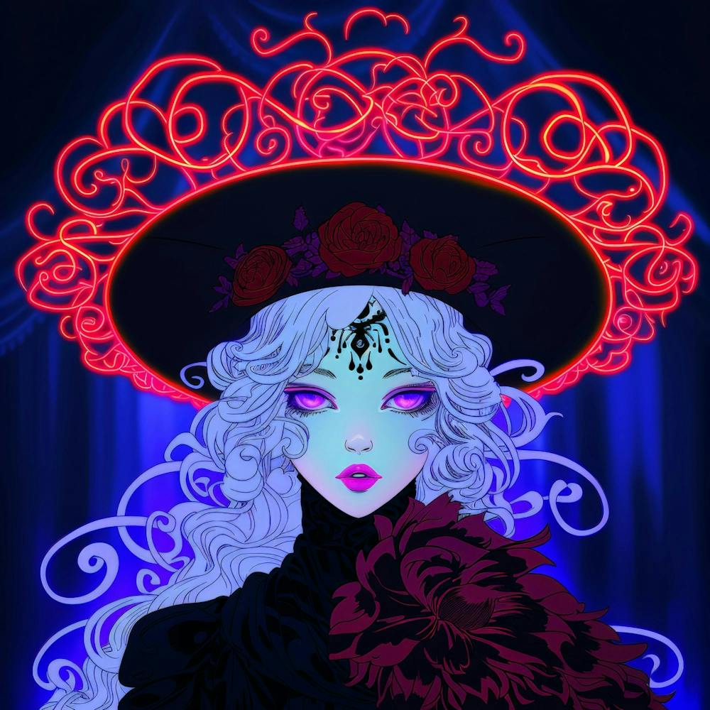 Girl In A Hat 6